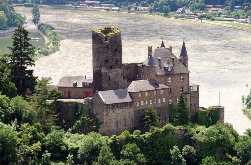 Burg Katz, Sankt Goarshausen, Germany, Germany